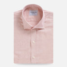The Orange Carter Panama Oxford Custom Shirt Custom Dress Shirt- Ledbury