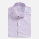 The Lavender Carter Panama Oxford Custom Shirt Custom Dress Shirt- Ledbury