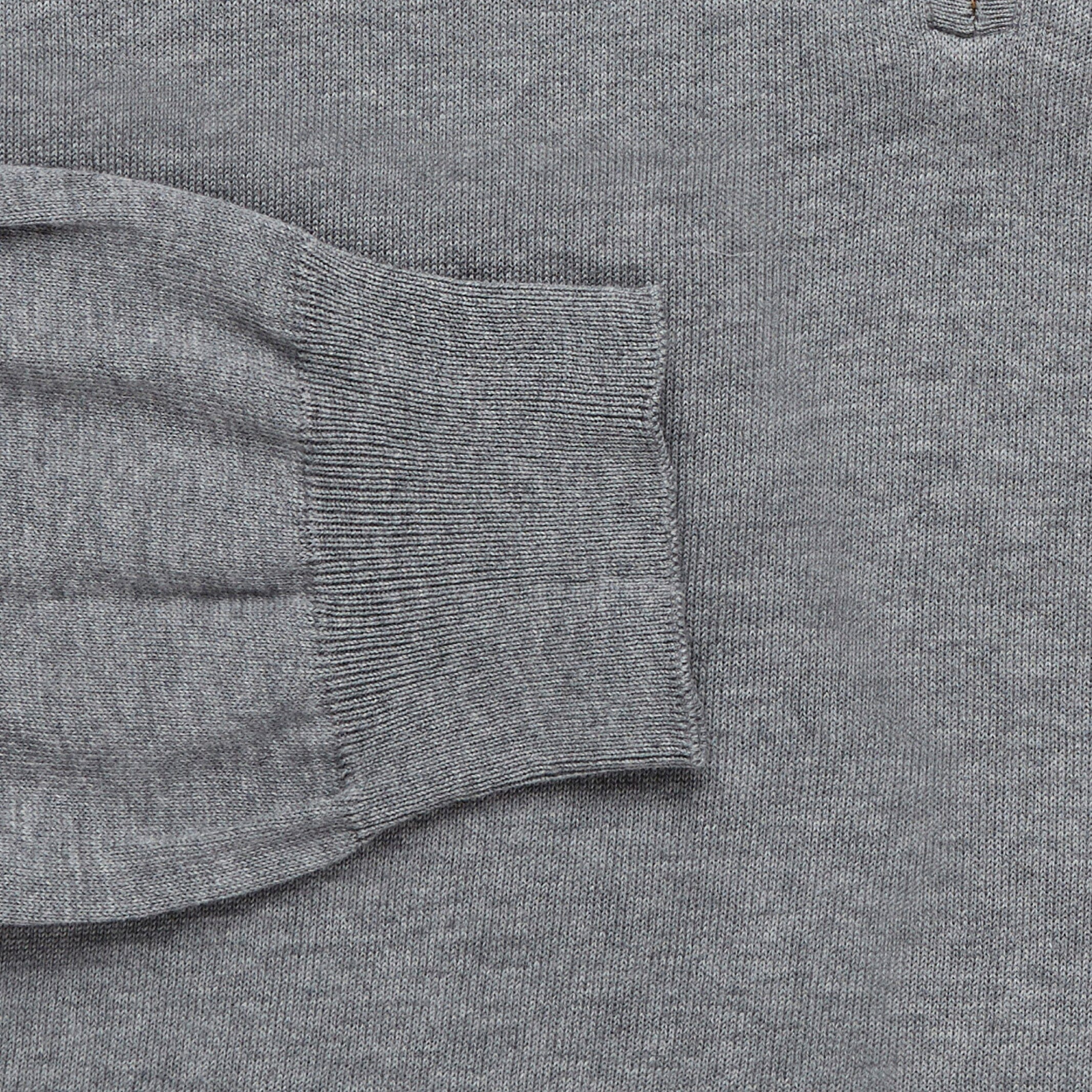 The Light Grey Heather Easterley Half-Zip Sweater Sweater- Ledbury