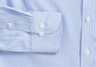 The Blue Evanston Stripe Custom Shirt Custom Dress Shirt- Ledbury