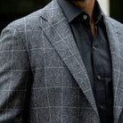 The Slate Garrison Windowpane Travel Jacket Sport Coat- Ledbury