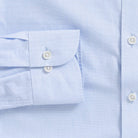 The Light Blue Hucks Chambray Custom Shirt Custom Dress Shirt- Ledbury
