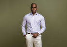 The Lilac Huxley Tattersall Custom Shirt Custom Dress Shirt- Ledbury