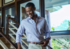 The Lilac Huxley Tattersall Custom Shirt Custom Dress Shirt- Ledbury