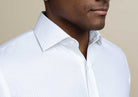The Light Blue Lenox Sport Stripe Custom Shirt Custom Dress Shirt- Ledbury