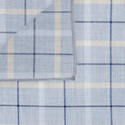 The Light Blue Coulter Pocket Square Pocket Square- Ledbury