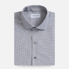 The Light Grey Marne Custom Shirt Custom Dress Shirt- Ledbury
