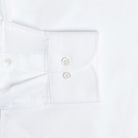 The White Mayfield Oxford Custom Shirt Custom Dress Shirt- Ledbury