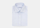 The Light Blue Monty Check Custom Shirt Custom Dress Shirt- Ledbury