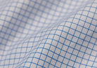 The Light Blue Monty Check Custom Shirt Custom Dress Shirt- Ledbury