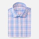 The Rhubarb Paddington Check Custom Shirt Custom Dress Shirt- Ledbury