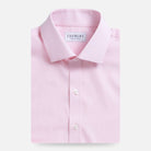 The Pink Pearce End on End Custom Shirt Custom Dress Shirt- Ledbury
