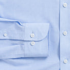 The Light Blue Pearce End on End Custom Shirt Custom Dress Shirt- Ledbury