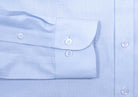 The Light Blue Pelton Royal Oxford Custom Shirt Custom Dress Shirt- Ledbury