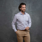 The Cedar Rollins Plaid Dress Shirt Dress Shirt- Ledbury