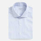 The Blue Strauss Small Check Custom Shirt Custom Dress Shirt- Ledbury