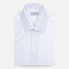 The White Sullivan Non Iron Fine Twill Custom Shirt Custom Dress Shirt- Ledbury