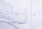 The White Sullivan Non Iron Fine Twill Custom Shirt Custom Dress Shirt- Ledbury