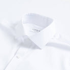 The White Sutton Twill Custom Shirt Custom Dress Shirt- Ledbury