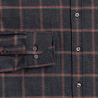 The Charcoal Warrington Flannel Custom Shirt Custom Casual Shirt- Ledbury