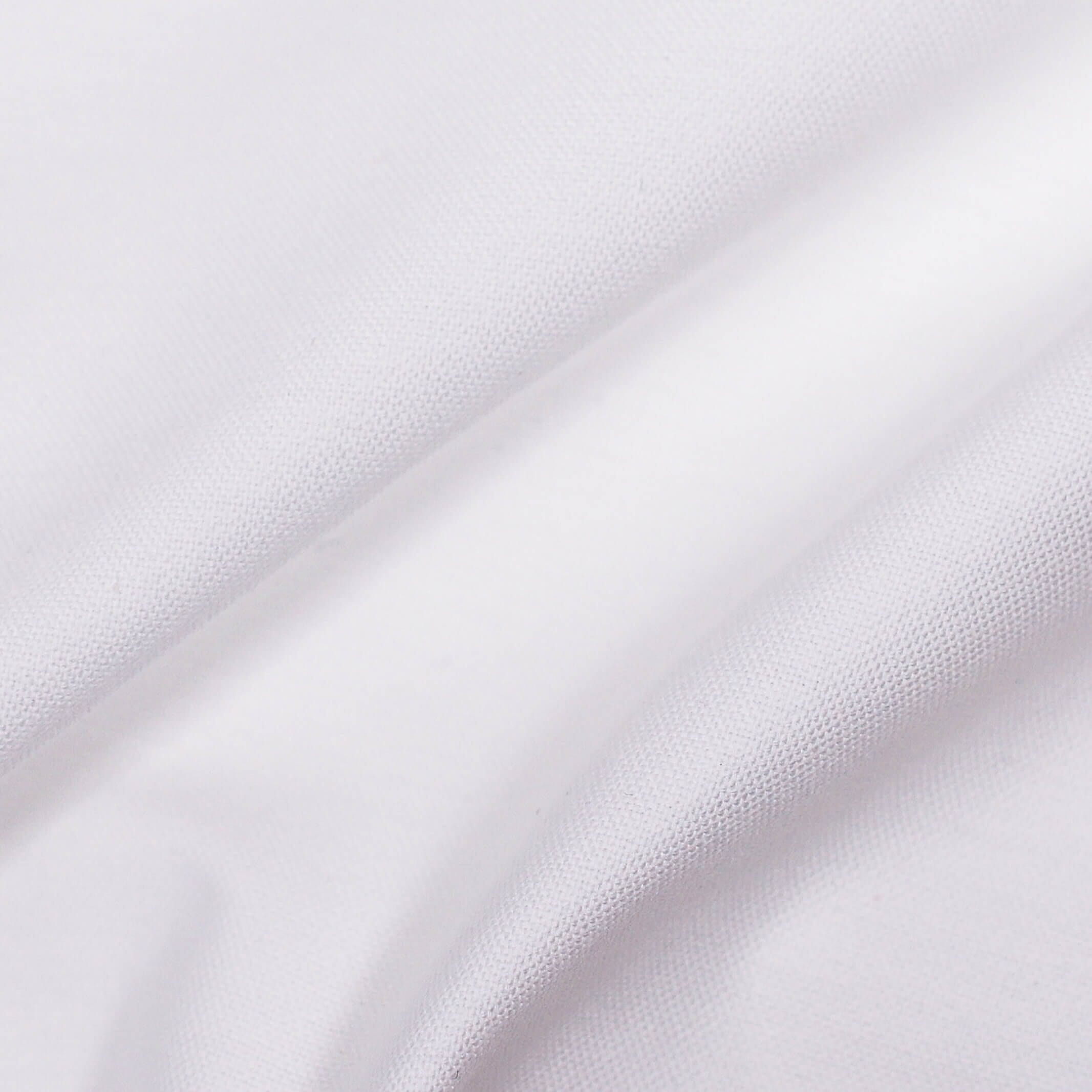 The White Short Sleeve Mayfield Oxford Custom Shirt Custom Short Sleeve Shirt- Ledbury