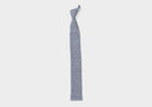The Light Blue Wilshire Knit Tie Tie- Ledbury