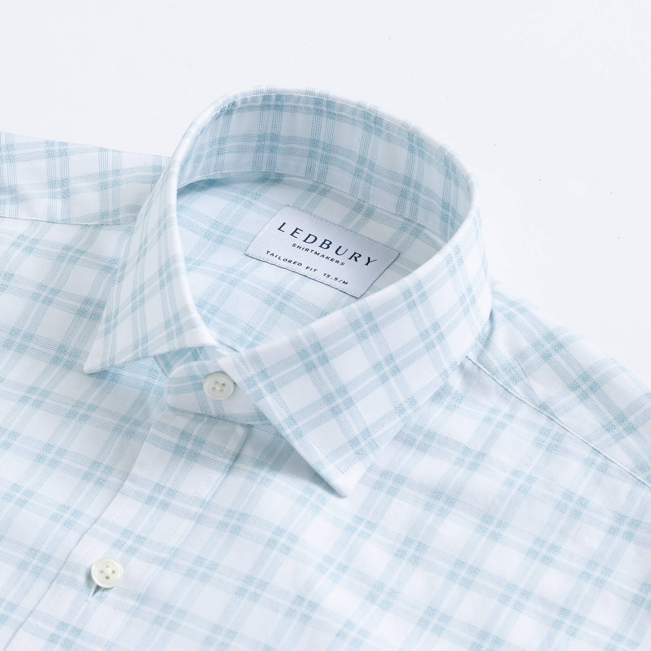 The Green Ellis Plaid Custom Shirt Custom Dress Shirt- Ledbury