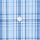 The Light Blue Vaughan Plaid Casual Shirt Casual Shirt- Ledbury