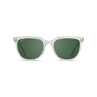 WMP Glossy Clear Abner Square Sunglasses Sunglasses- Ledbury